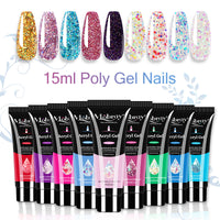 2024 New Style Glitter Nail Art Quick Extension Glue