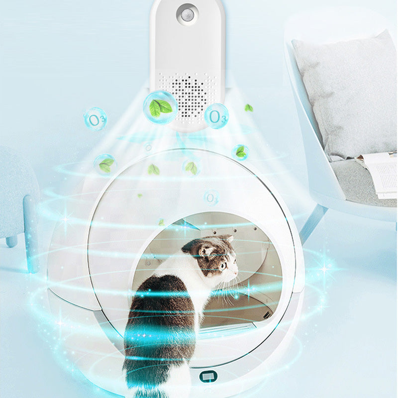 🌬️Litter Box Electric Odor Eliminator Deodorizer🌬️Bid farewell to odors and enjoy freshness!