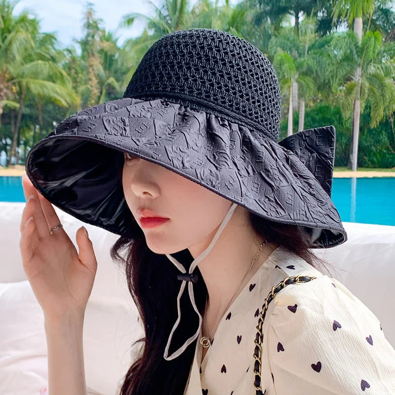 Can Store  Bow Shaped Sunshade Hat（50% OFF）