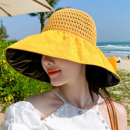 Can Store  Bow Shaped Sunshade Hat（50% OFF）