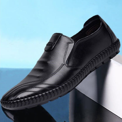 Men's Soft Leather Shoes Casual Loafers