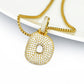 Luxury Bubble Alphabet Necklace