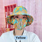 🔥Hot Sale 80% off🔥Floral Large Brimmed Sun Hat with Mask