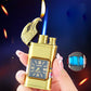 Windproof Lighter Vintage Watch Bezel Jet Flame Torch