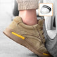 Men's Lightweight Breathable Steel Toe Walking Shoes