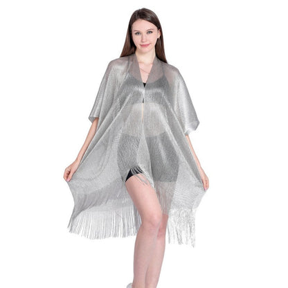 Summer Hot Sale💃Sparkling Tassel Shawl