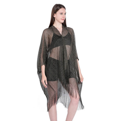 Summer Hot Sale💃Sparkling Tassel Shawl