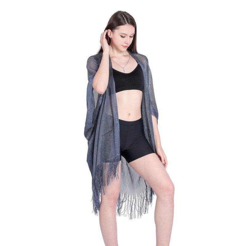 Summer Hot Sale💃Sparkling Tassel Shawl