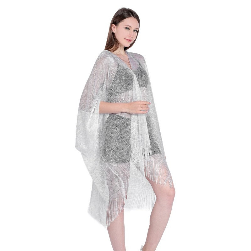 Summer Hot Sale💃Sparkling Tassel Shawl