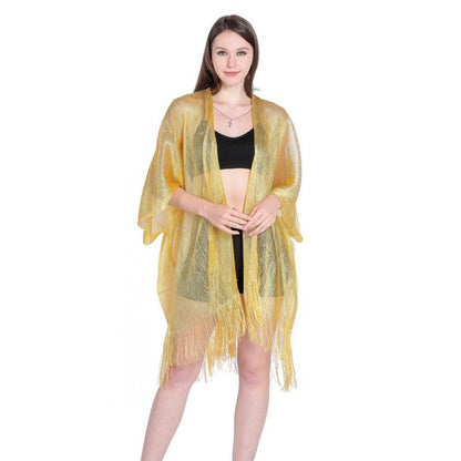 Summer Hot Sale💃Sparkling Tassel Shawl