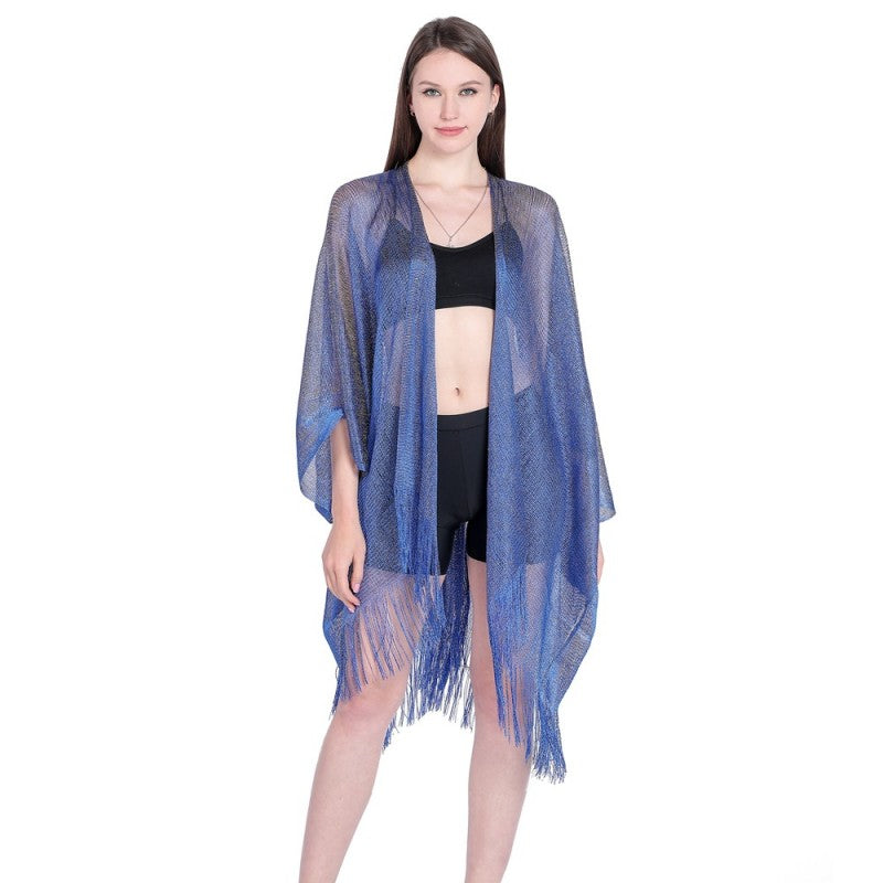 Summer Hot Sale💃Sparkling Tassel Shawl