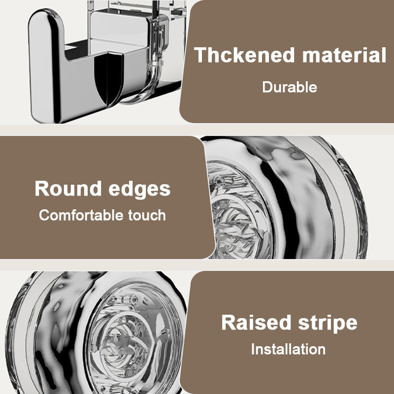 Punch-free Swivel Vacuum Type Suction Cup Hooks
