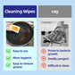Strong thick kitchen degreasing cleaning wipes