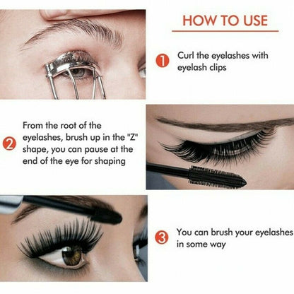 🔥BUY 1 GET 1 FREE🔥4D Waterproof Silk Fiber Thick Lengthening Mascara