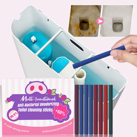 ✨🔥2025 Hot sale🔥Multi-functional Anti-Bacterial Deodorizing Toilet Cleaning Sticks🌈