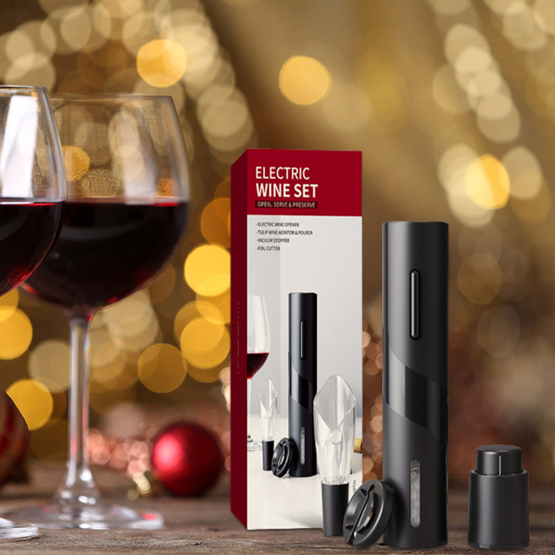 Creative Gift - Multifunctional Electric Wine Opener Set