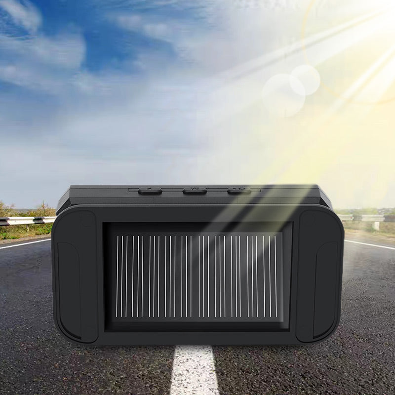 Solar Wireless Monitoring System for Tire Pressure