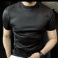 Men's Mercerized Breathable Ice Silk Short-sleeve T-shirt