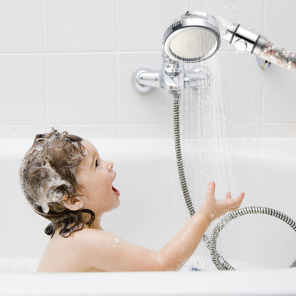 Negative-Ion High Pressure Shower Head