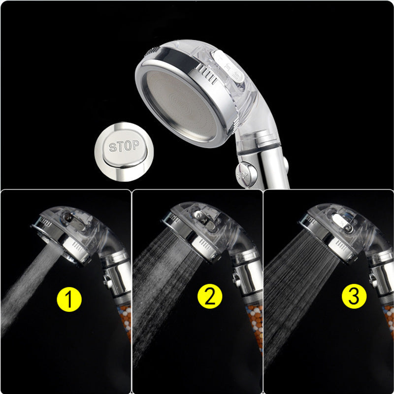 Negative-Ion High Pressure Shower Head