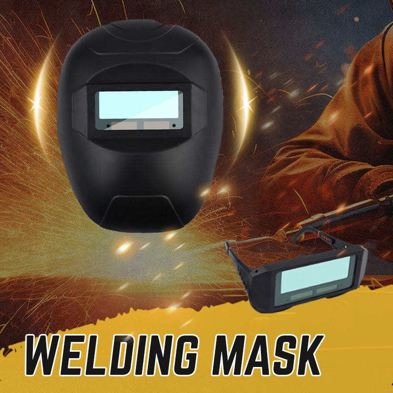 Lightweight Durable 2-In-1 Welding Mask & Safety Glasses