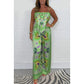 ✨Early Summer New✨Women's Spaghetti Strap Printed Top & Loose Pants 2-Piece Set