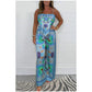 ✨Early Summer New✨Women's Spaghetti Strap Printed Top & Loose Pants 2-Piece Set