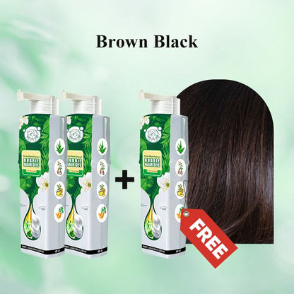 Pure Plant Extract Bubble Hair Dye For Gray Hair