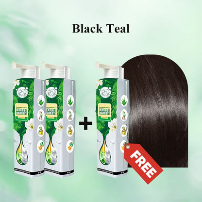 Pure Plant Extract Bubble Hair Dye For Gray Hair