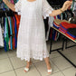 🔥BIG SALE65% OFF🔥Solid Color Short Sleeve Lace Dress