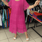 🔥BIG SALE65% OFF🔥Solid Color Short Sleeve Lace Dress
