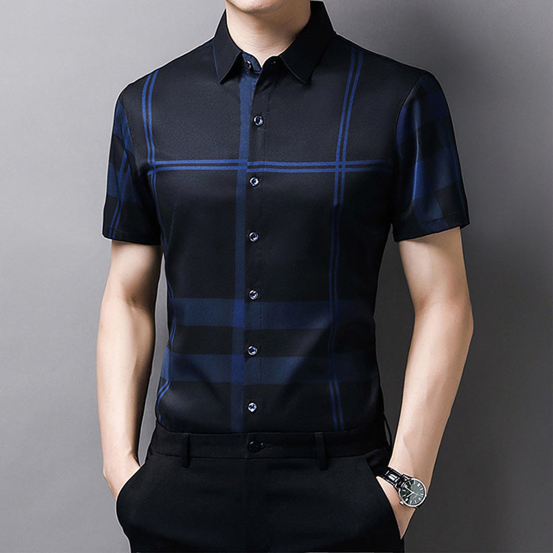 Men’s Casual Breathable Soft Short Sleeve Shirt