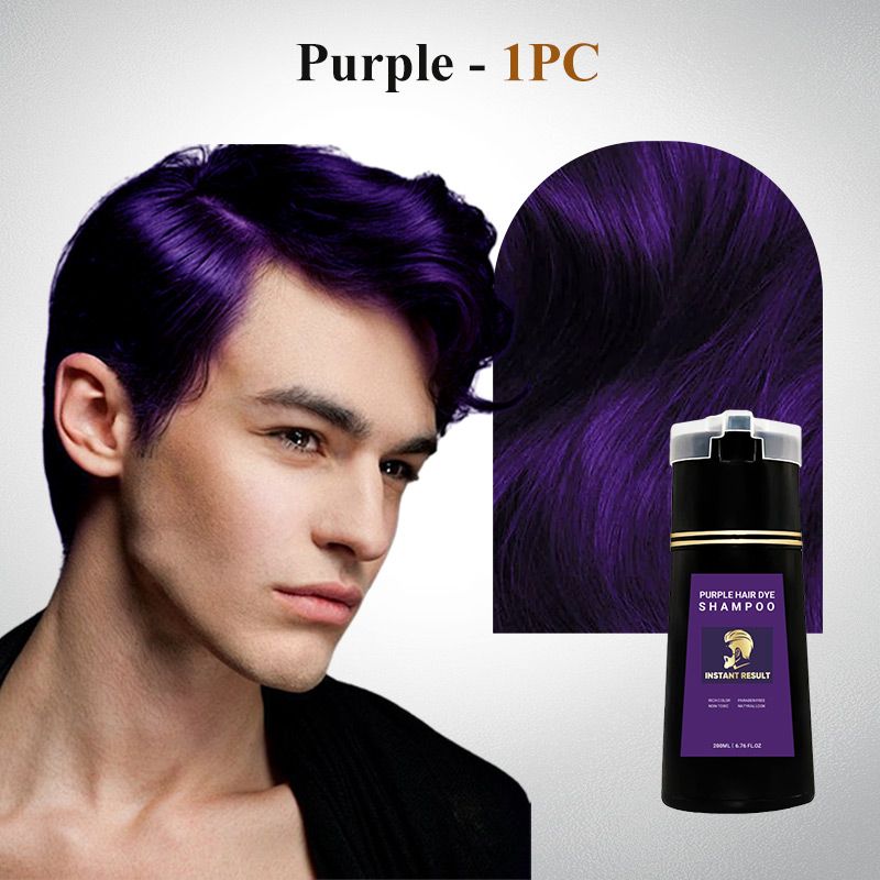 Instant Result Hair Dye Shampoo🧔🏻Suitable for beard🥳