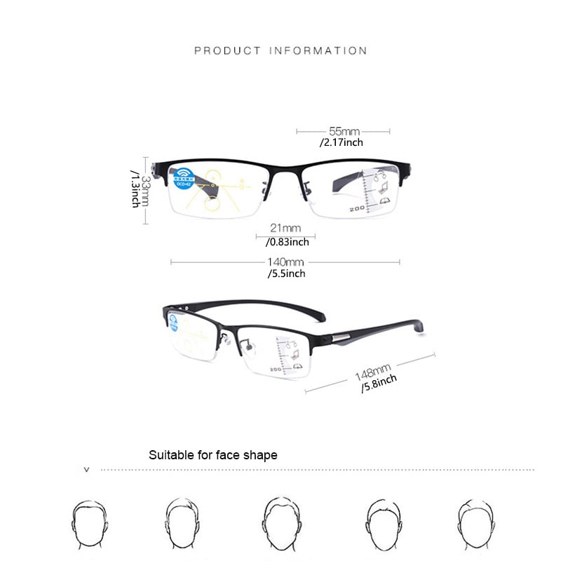 TITANIUM ALLOY READING GLASSES