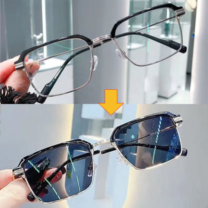 80% OFF🔥Fashionable Anti-blue Light Square Myopic Glasses