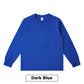 Casual Solid Color Round Neck Long Sleeve Top