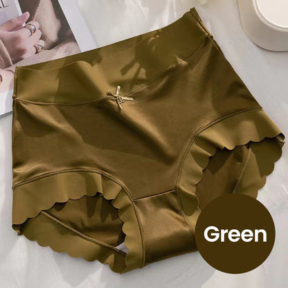 Premium Satin Antibacterial Moisture-absorbing Panties