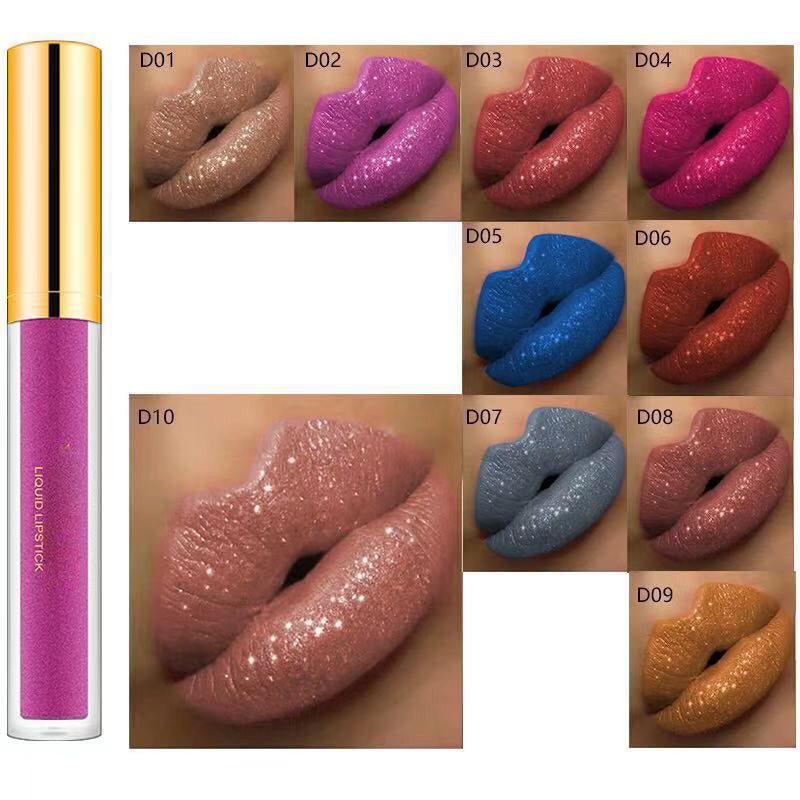 Metallic Liquid Diamond Glitter Lipstick