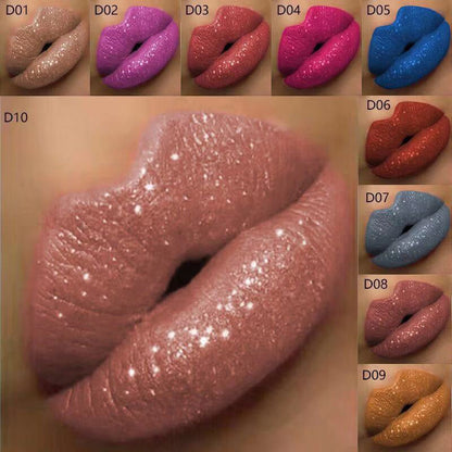 Metallic Liquid Diamond Glitter Lipstick