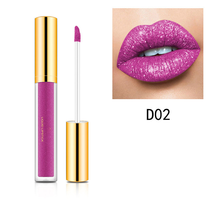 Metallic Liquid Diamond Glitter Lipstick