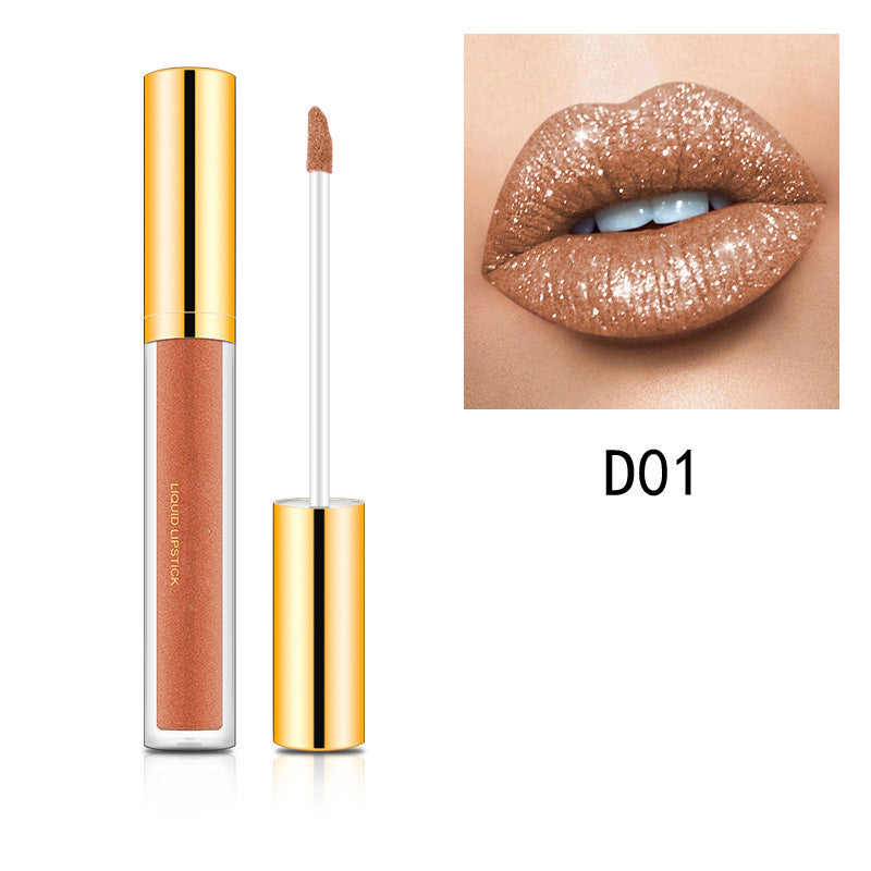 Metallic Liquid Diamond Glitter Lipstick