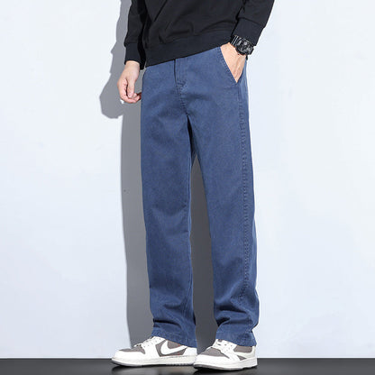 Wide-Legged Casual Pants for Men