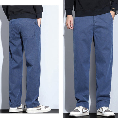 Wide-Legged Casual Pants for Men