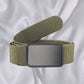 Free shipping-Durable No-Hole Tactical Belt with Magnet Buckle