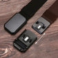 Free shipping-Durable No-Hole Tactical Belt with Magnet Buckle