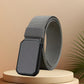 Free shipping-Durable No-Hole Tactical Belt with Magnet Buckle