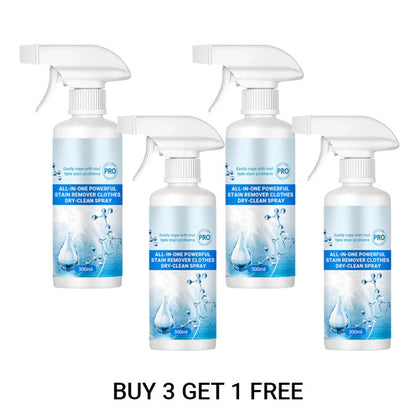 [Practical Gift] All-in-One Powerful Stain Remover Clothes Dry-Clean Spray