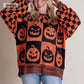 Hooded solid color loose bat sleeve sweatshirt
