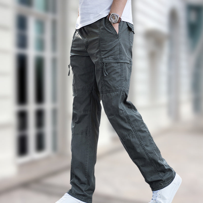 Men's Summer Casual Straight Fit Pants