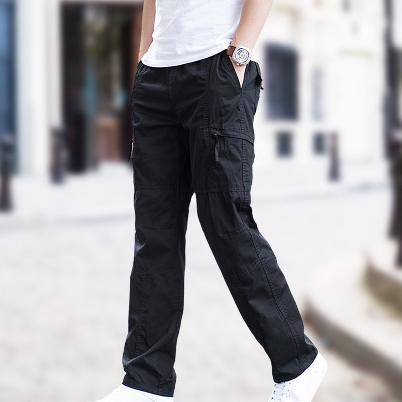 Men's Summer Casual Straight Fit Pants